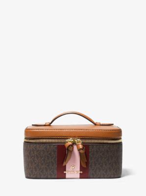 michael kors trunk travel case